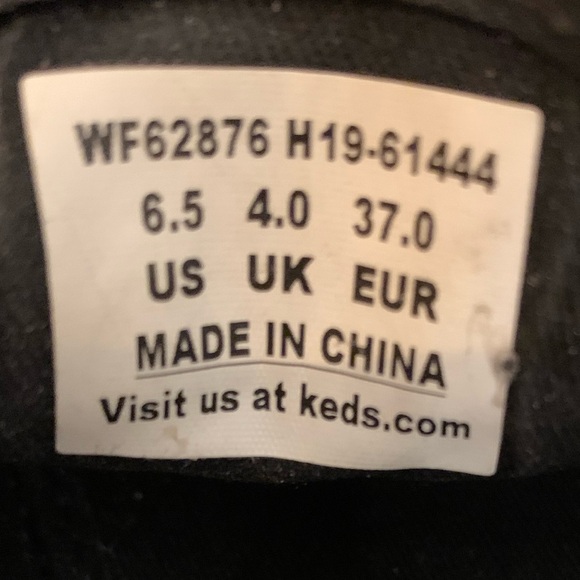 EUC Keds x Kate Spade New York Champion Glitter Leopard Sneaker Size 6.5 - Picture 10 of 10